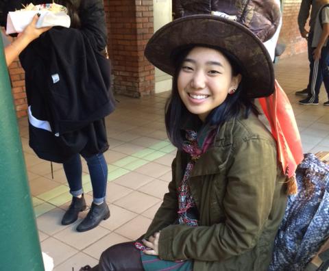 Adriana Kim as the Mad Hatter