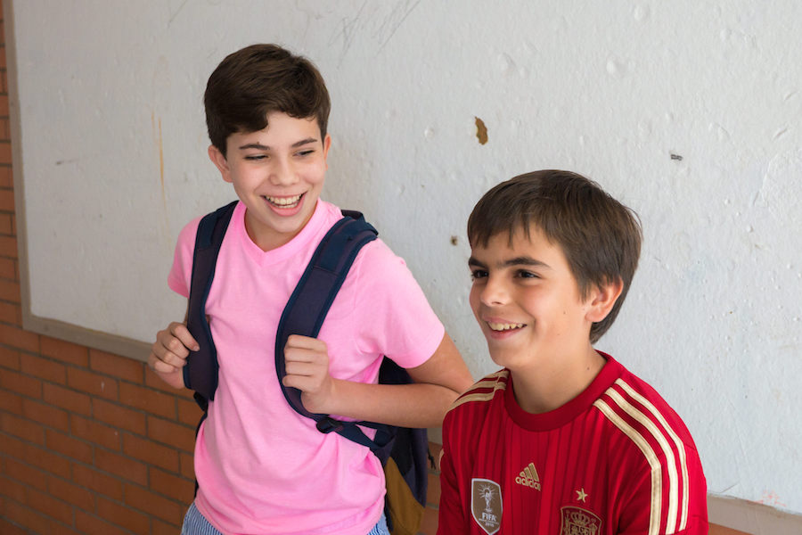 Nicolas, Grade 8 and Sebastian, Grade 6