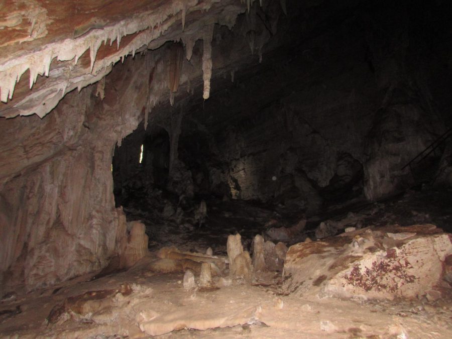 Inside Gruta São Miguel