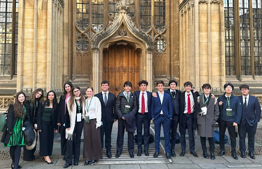 Graded delegates at Oxford MUN during the international diplomatic conference. (Photo by Mr. Edu Levati)