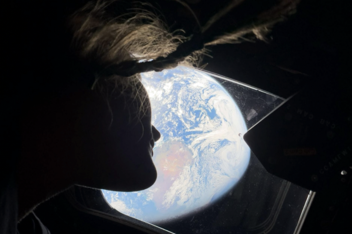 First Braid in Space